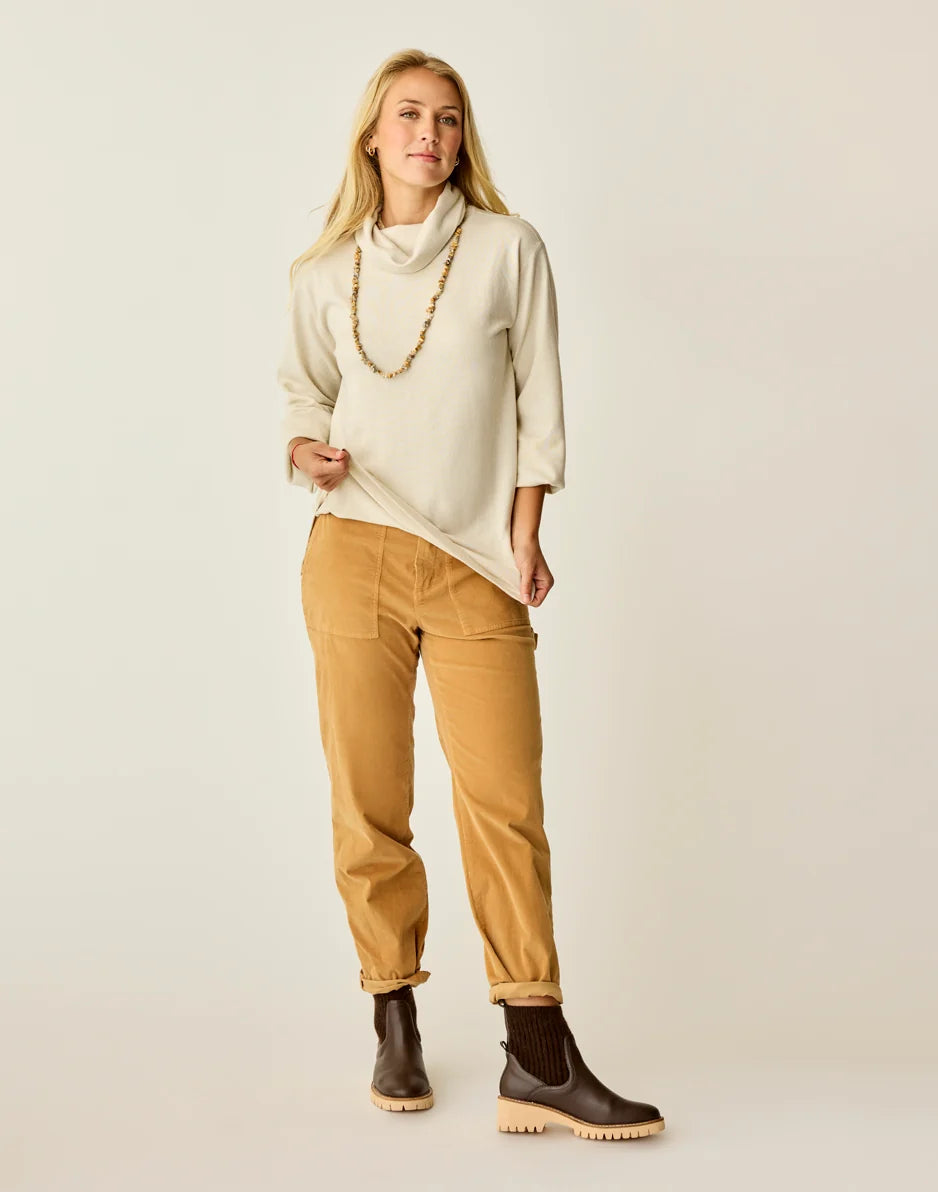 Cove Supersoft Cowl: Cement Heather - FINAL SALE