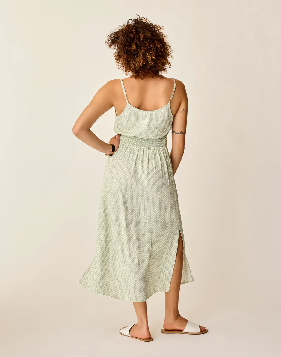 Macy Dress: Dk. Haze Geo - FINAL SALE
