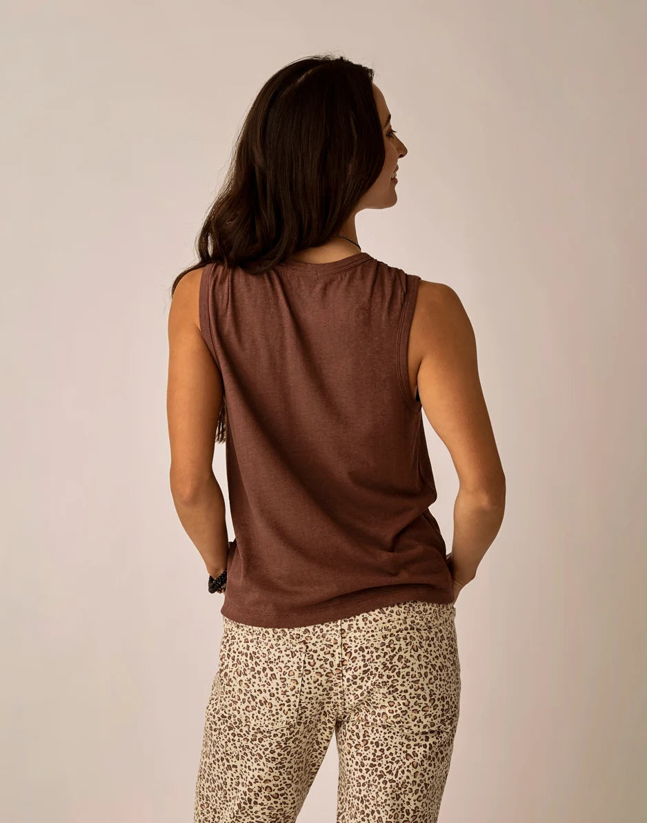 Larisa Hemp Tank: Coco