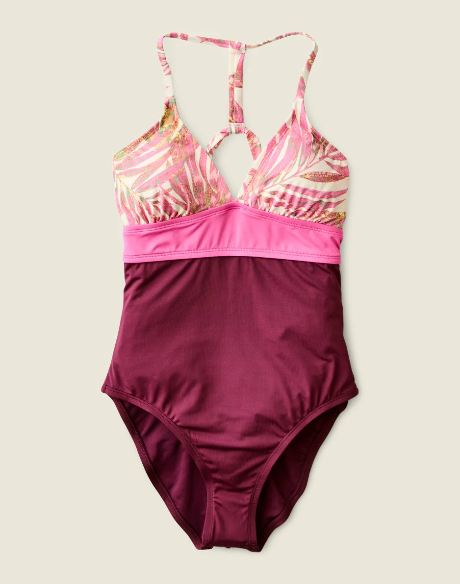 Dahlia One Piece: Pink Oasis w. Nirvana - FINAL SALE