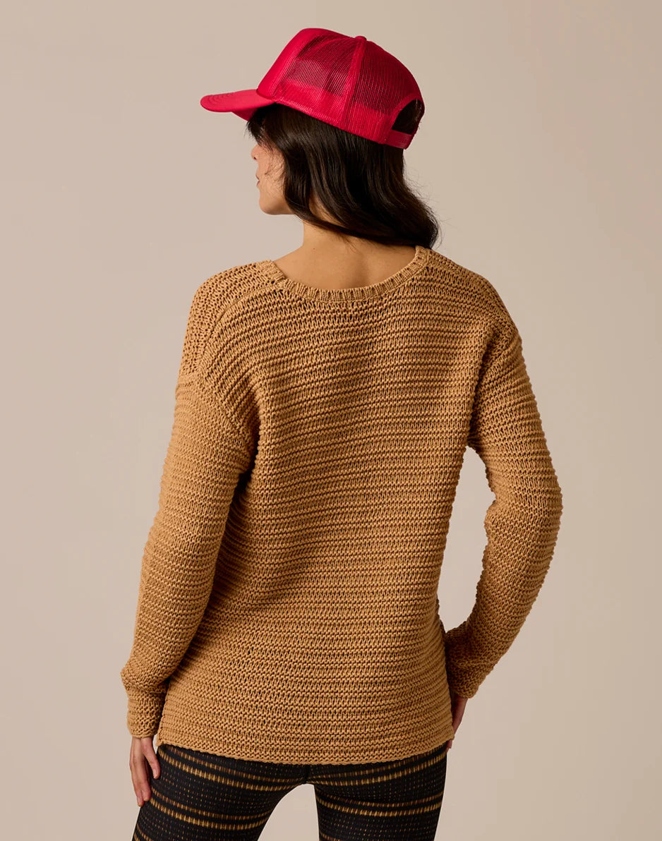 Clarissa Sweater: Camel - FINAL SALE