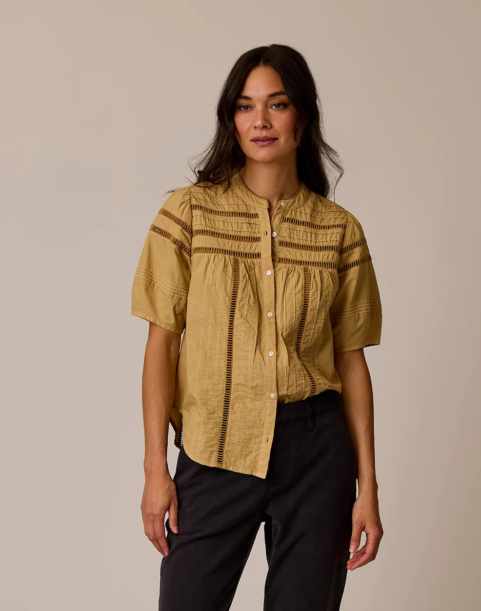 Gabby Voile Top: Prairie