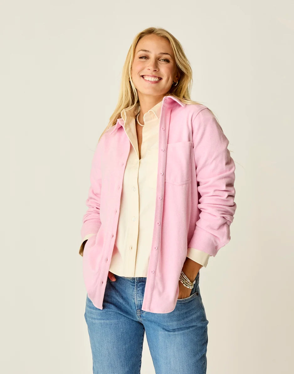Fairbanks Supersoft Shirt: Mauve Heather - FINAL SALE
