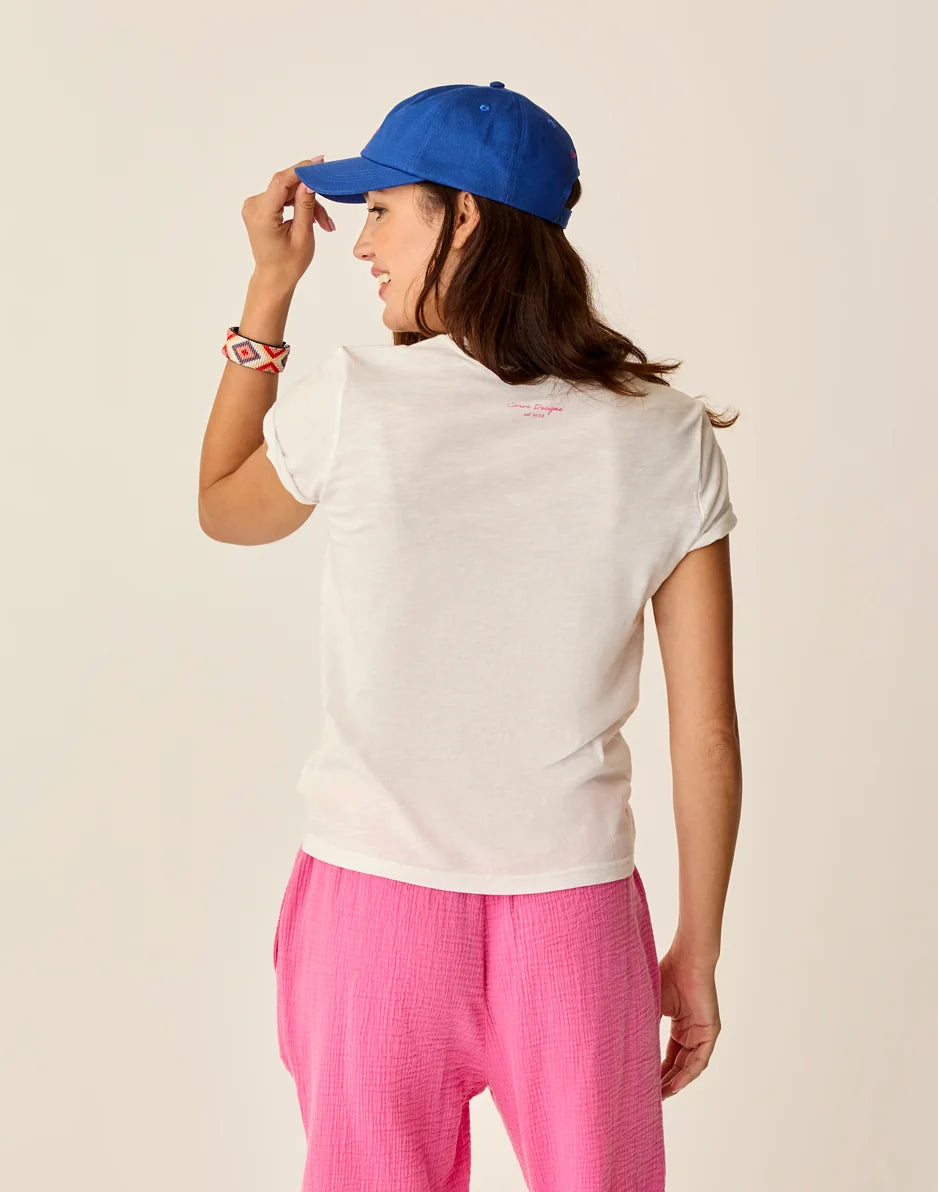 Cassidy Graphic Tee: Cloud Apres - FINAL SALE