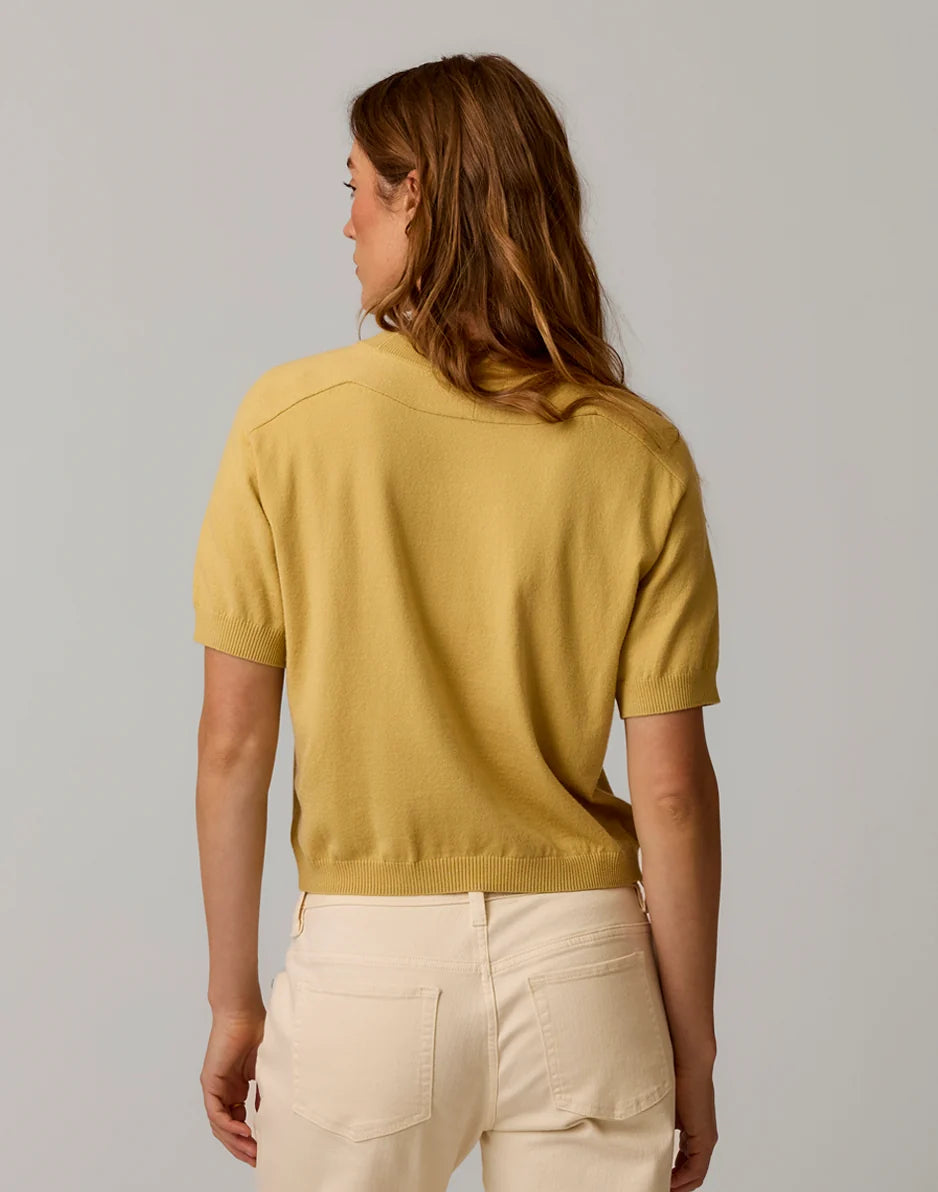 Josie Sweater Tee: Wheat