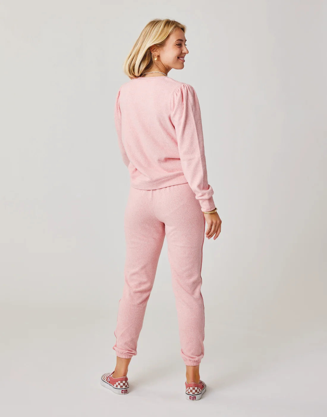 Chelsea Jogger: Grapefruit Heather - FINAL SALE