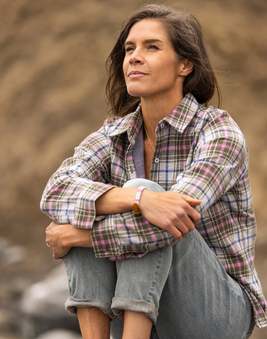Fairbanks Supersoft Shirt: Fir Plaid - FINAL SALE