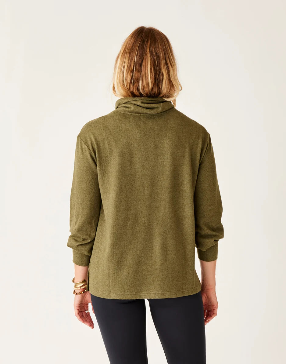 Cove Supersoft Cowl: Fir Heather - FINAL SALE