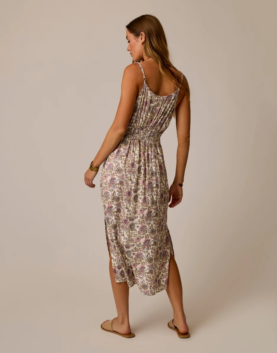 Macy Dress: Ecru Isla