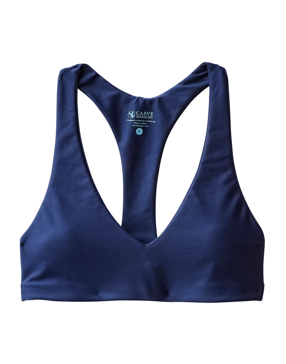La Jolla Compression Top: Navy - FINAL SALE