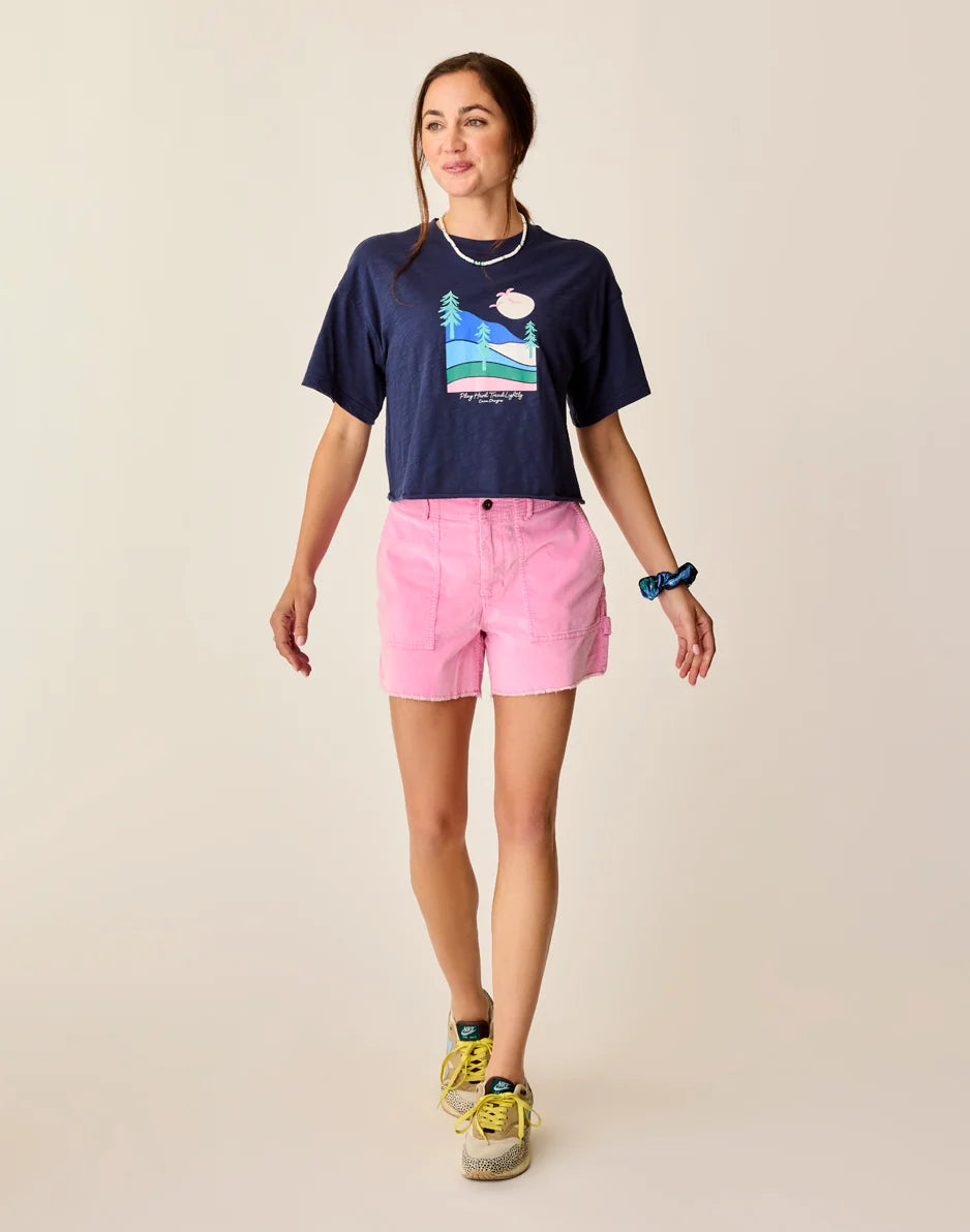 Corey Butter Short: Rose Pink - FINAL SALE