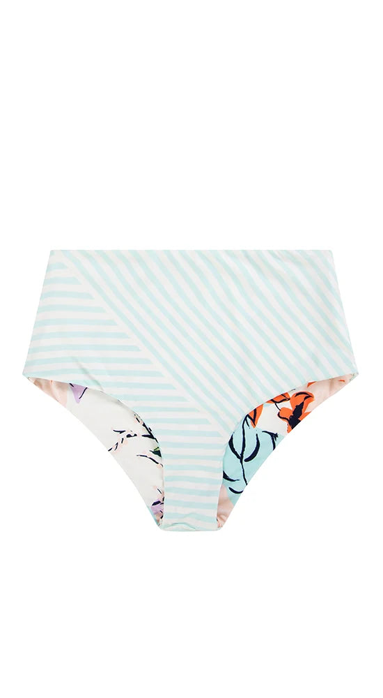 Erin Reversible Bottom: Charm/Regatta - FINAL SALE