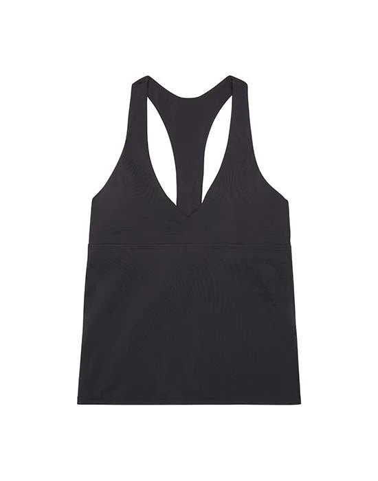 La Jolla Tankini: Black - FINAL SALE