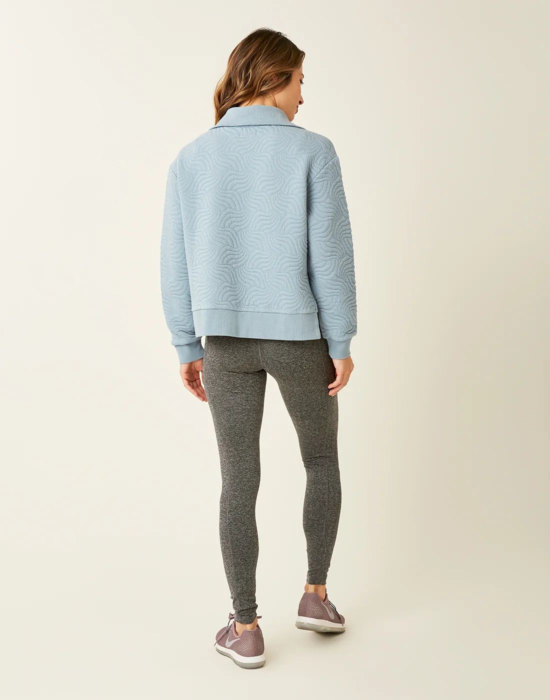 Incline Tight: Black Grey Herringbone - FINAL SALE