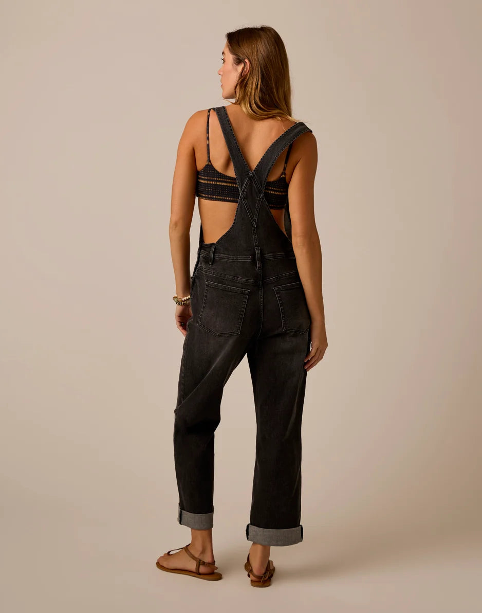 Jason Denim Overall: Washed Black