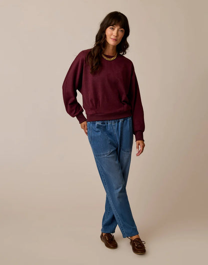 Anneke Supersoft Dolman: Sangria Heather