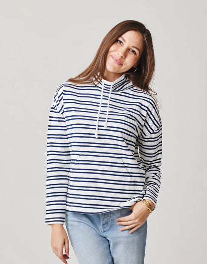 Bodie Funnel Neck: Cloud Breton