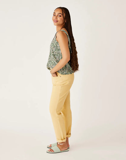 Carson Hi Rise Jean: Honey