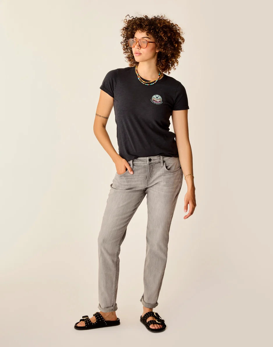 Cassidy Graphic Tee: Black Poster