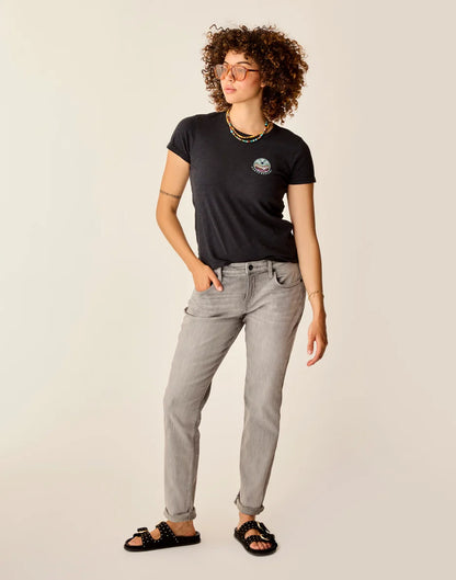 Cassidy Graphic Tee: Black Poster