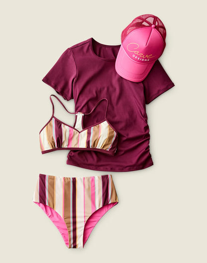 Erin Reversible Bottom: Desert/Hot Pink - FINAL SALE