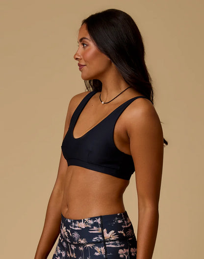 Breakers Compression Top: Black