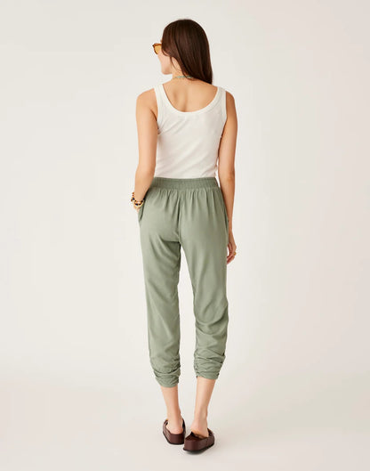 Avery Beach Pant: Light Cilantro - FINAL SALE