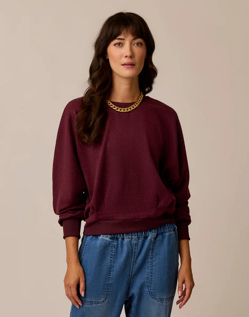 Anneke Supersoft Dolman: Sangria Heather