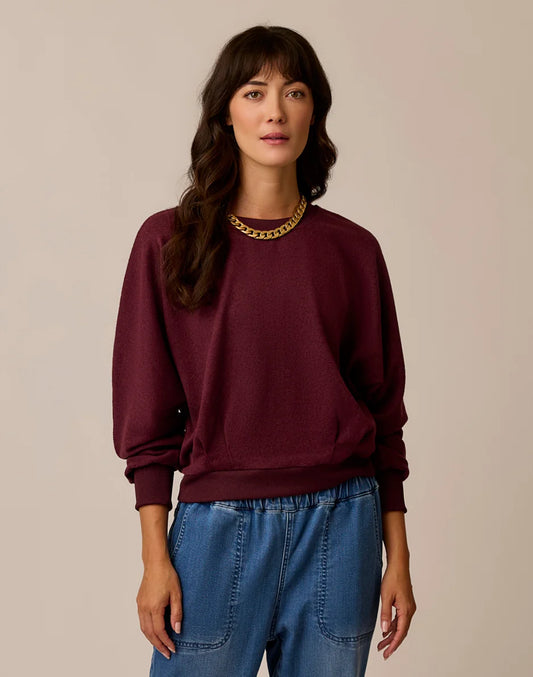 Anneke Supersoft Dolman: Sangria Heather