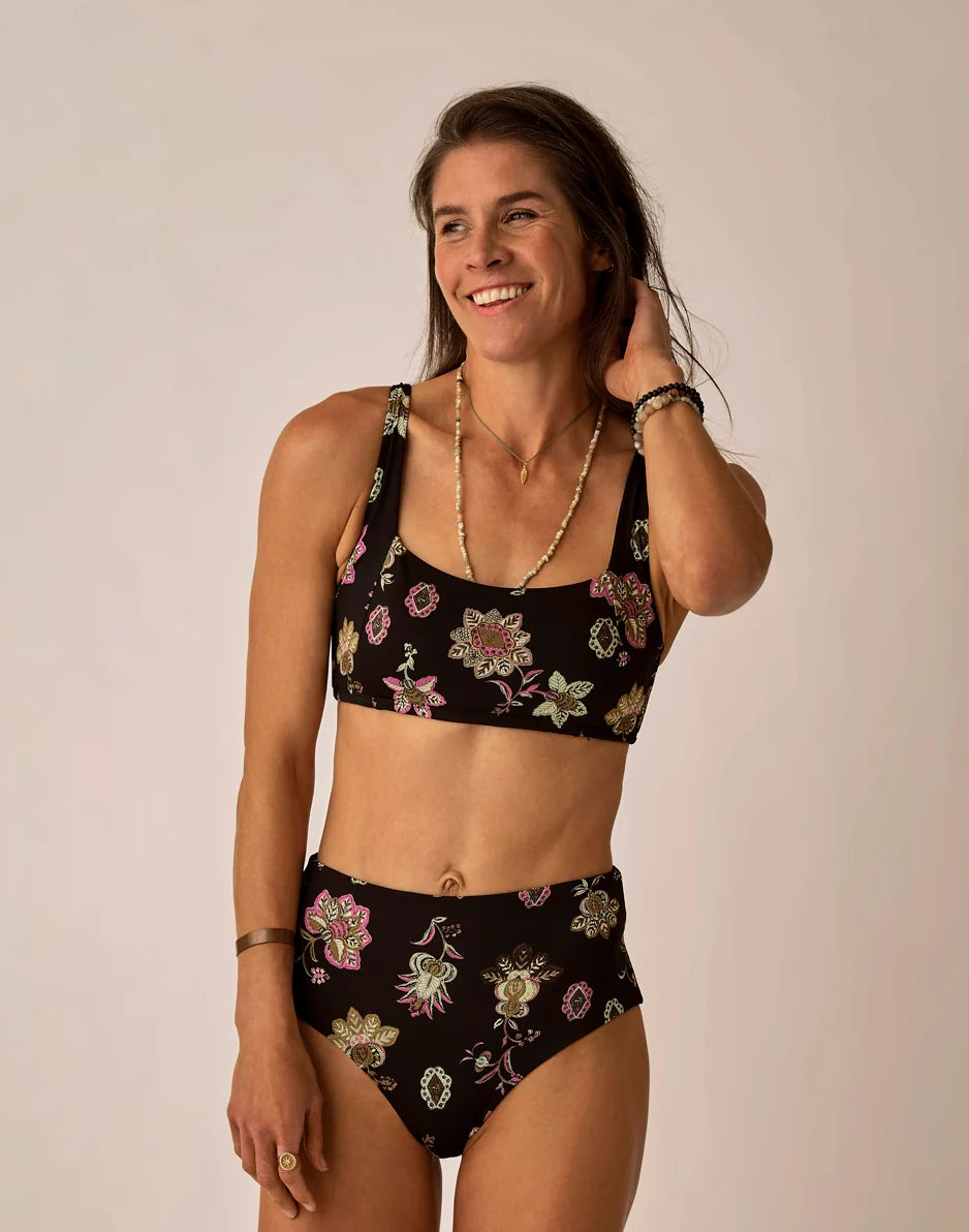 Erin Reversible Bottom: Solstice/Black