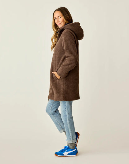 Indy Boucle Jacket: Espresso