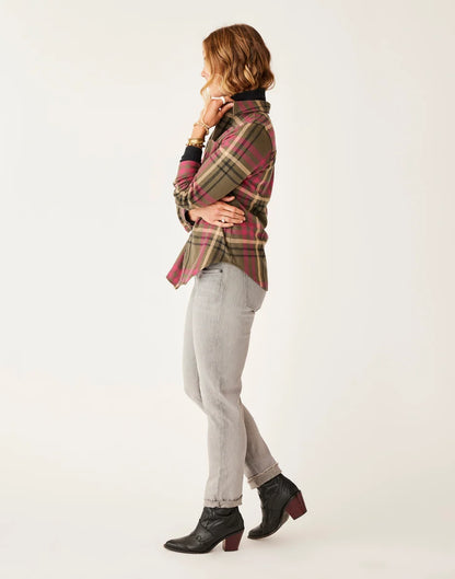 Carson Hi Rise Jean: Washed Grey
