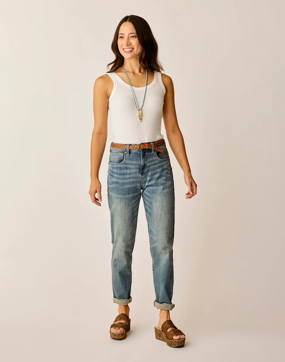 Carson Hi Rise Jean: Favorite Fade