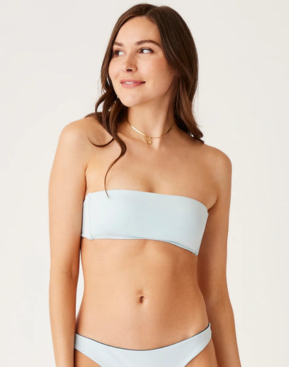 Bev Ruffle Top: Ice - FINAL SALE