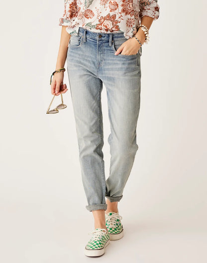 Carson Hi Rise Jean: Beach Blue
