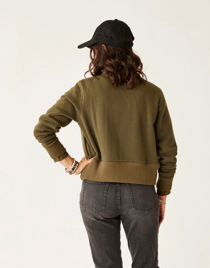 Briar Fleece Jacket: Fir - FINAL SALE