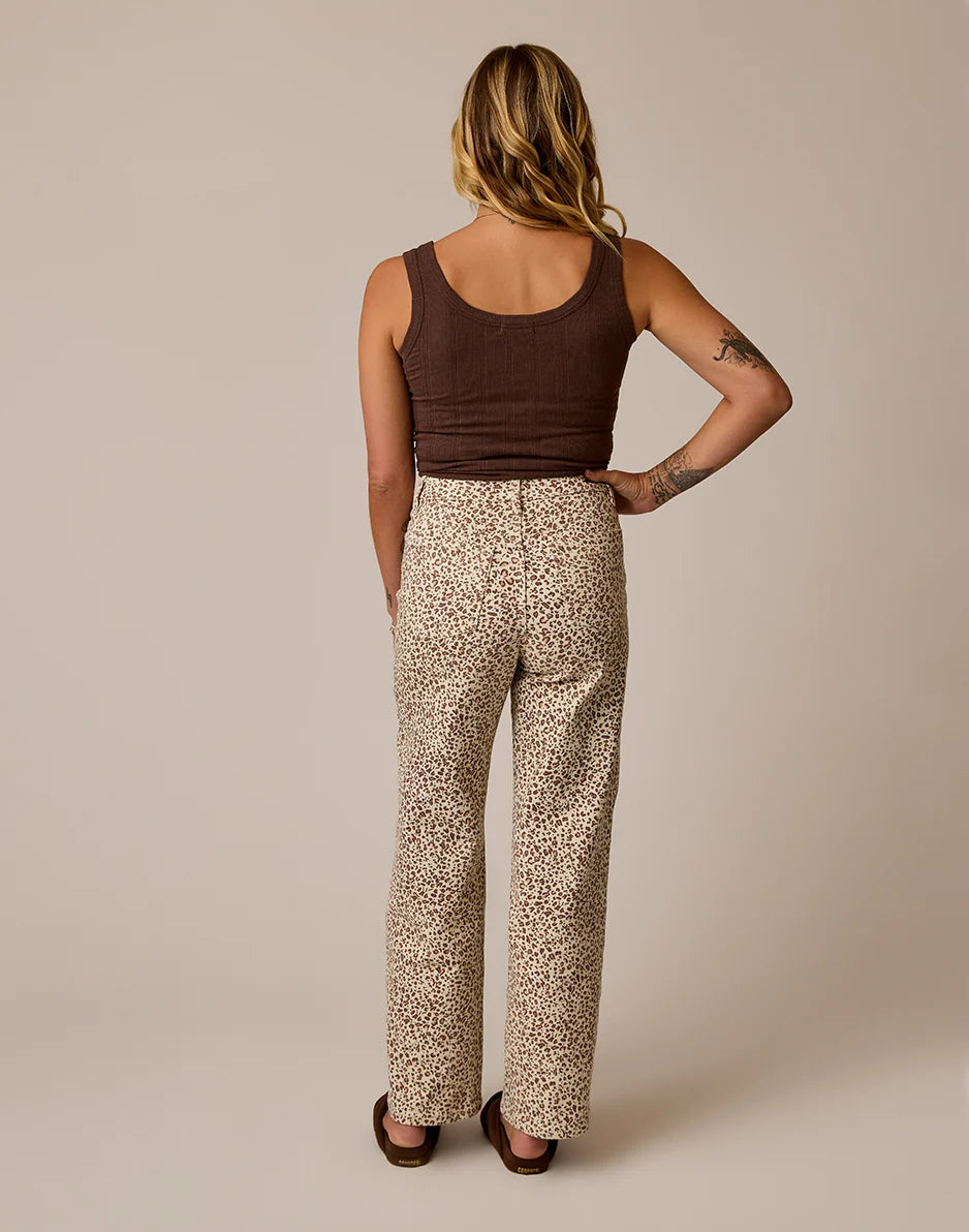 Audrey Wide Leg: Leopard