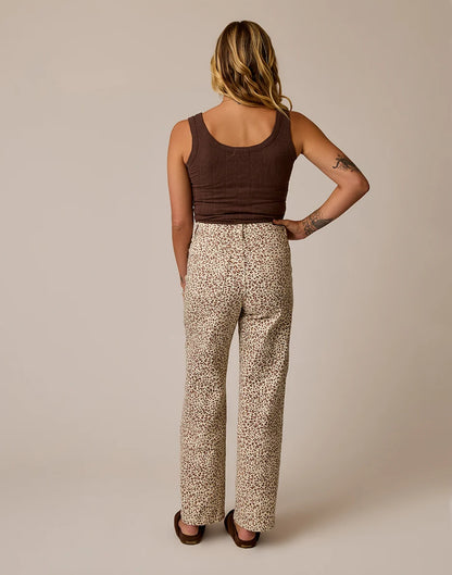 Audrey Wide Leg: Leopard