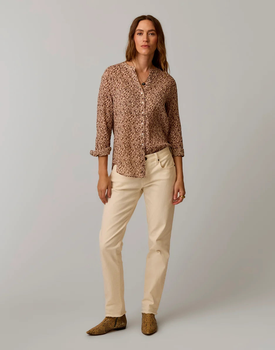 Dylan Gauze Tunic: Catwalk