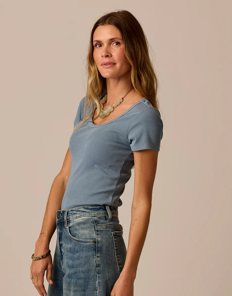 Ever Tee: Blue Mirage