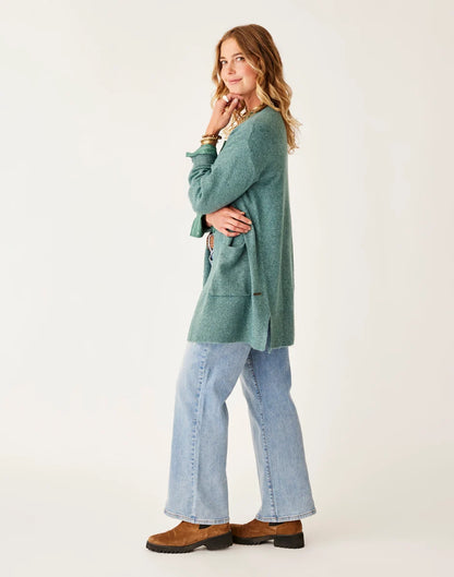 Aster Fuzzy Topper: Forest Heather - FINAL SALE
