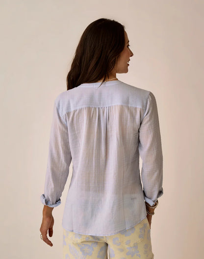 Dylan Textured Shirt: Arctic