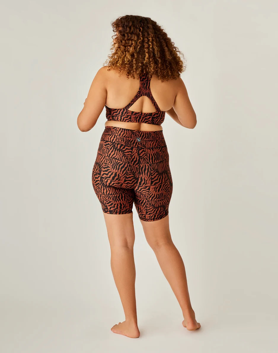 Lucie Compression Short: Wave - FINAL SALE