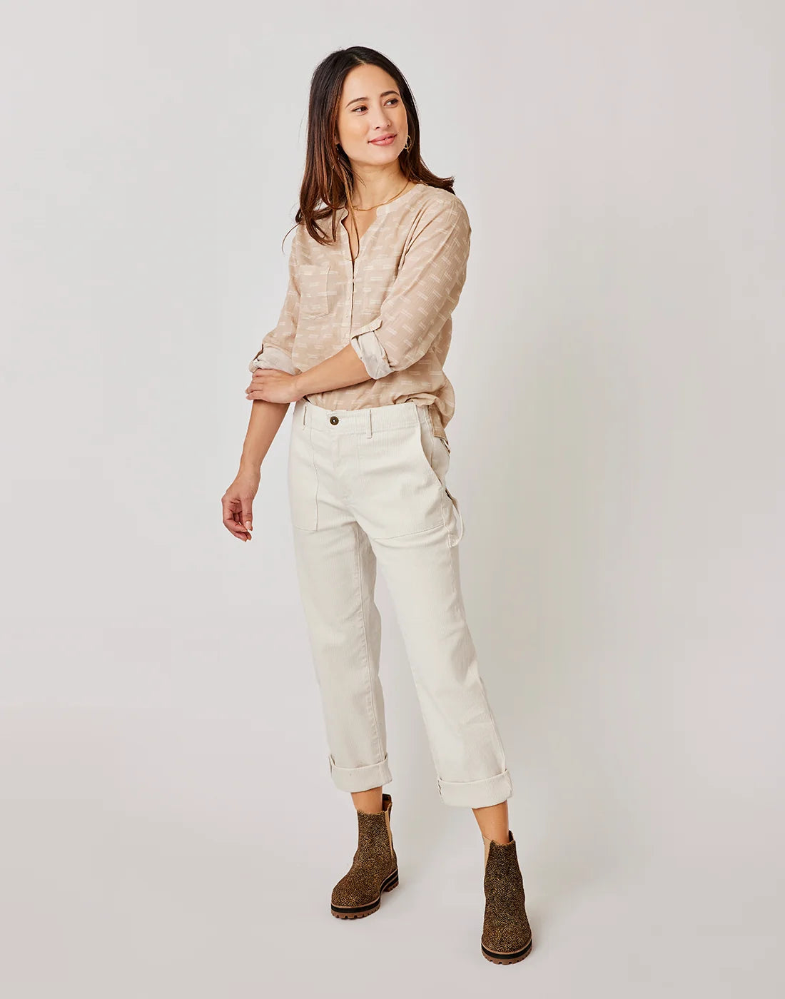 Corey Pant: Birch Stripe - FINAL SALE