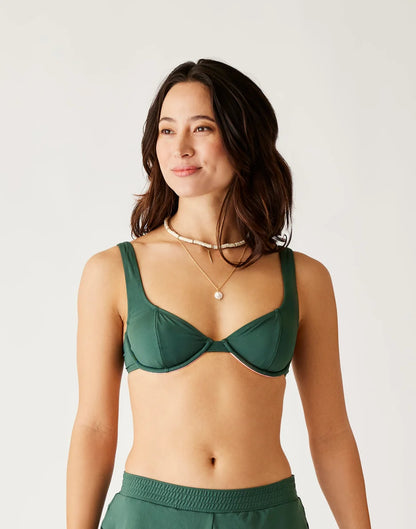 Bexley Top: Cilantro - FINAL SALE