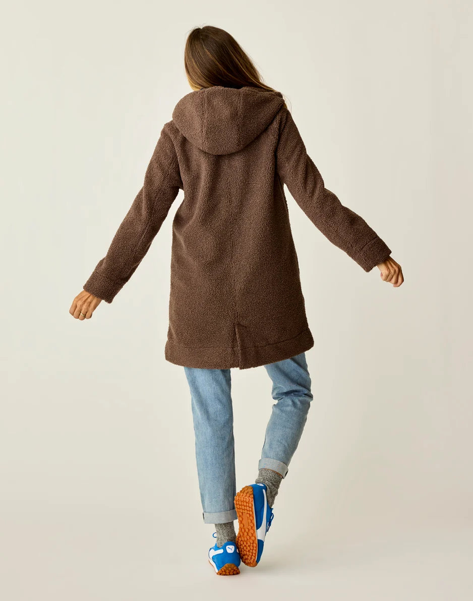 Indy Boucle Jacket: Espresso
