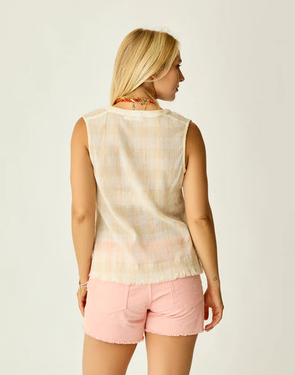 Dylan Tank: Multiplaid - FINAL SALE