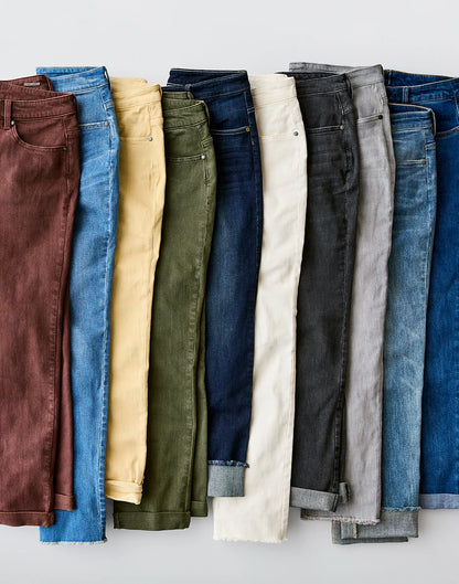 Carson Hi Rise Jean: Washed Black