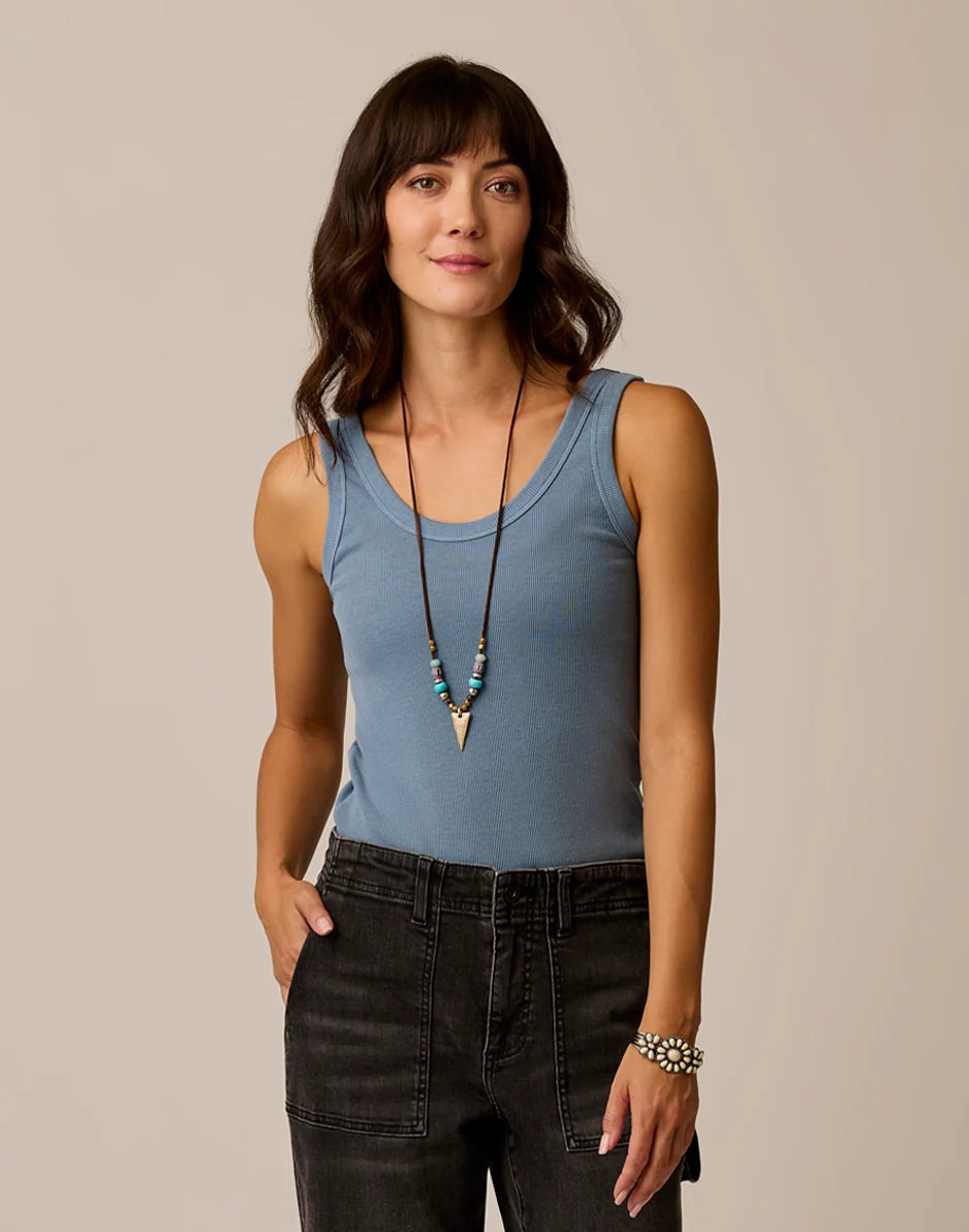 Ever Rib Tank: Blue Mirage