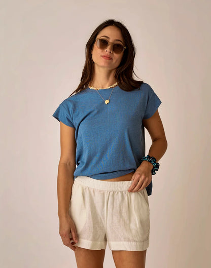 Astrid Hemp Tee: Captain